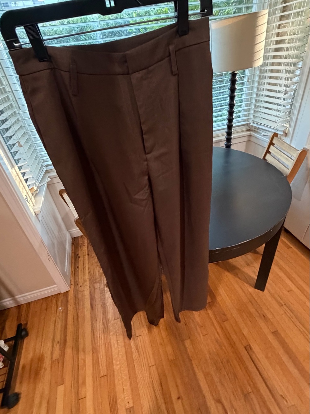 Forever 21 Brown Wide-Leg Dress Pants
